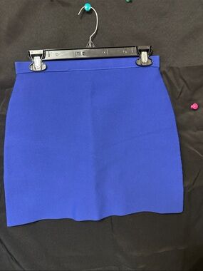 Theory Cobalt Blue Mini Skirt